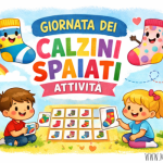 giornata dei calzini spaiati attività