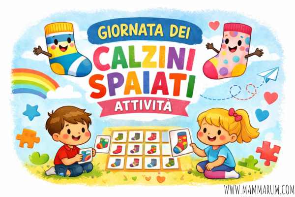 giornata dei calzini spaiati attività