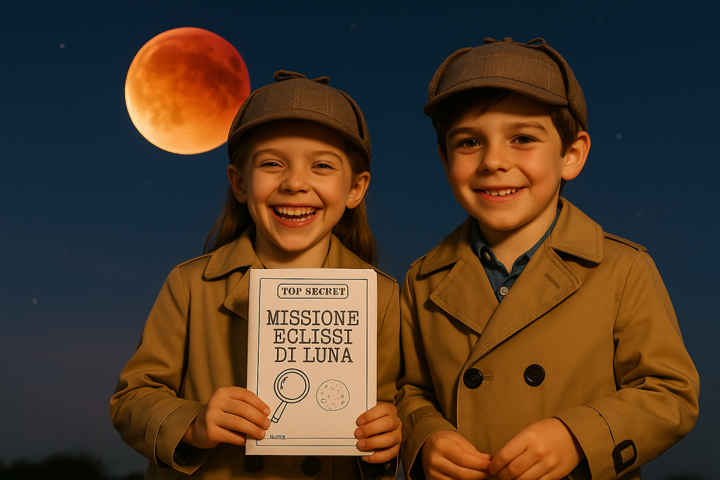 Eclissi di Luna spiegata ai bambini