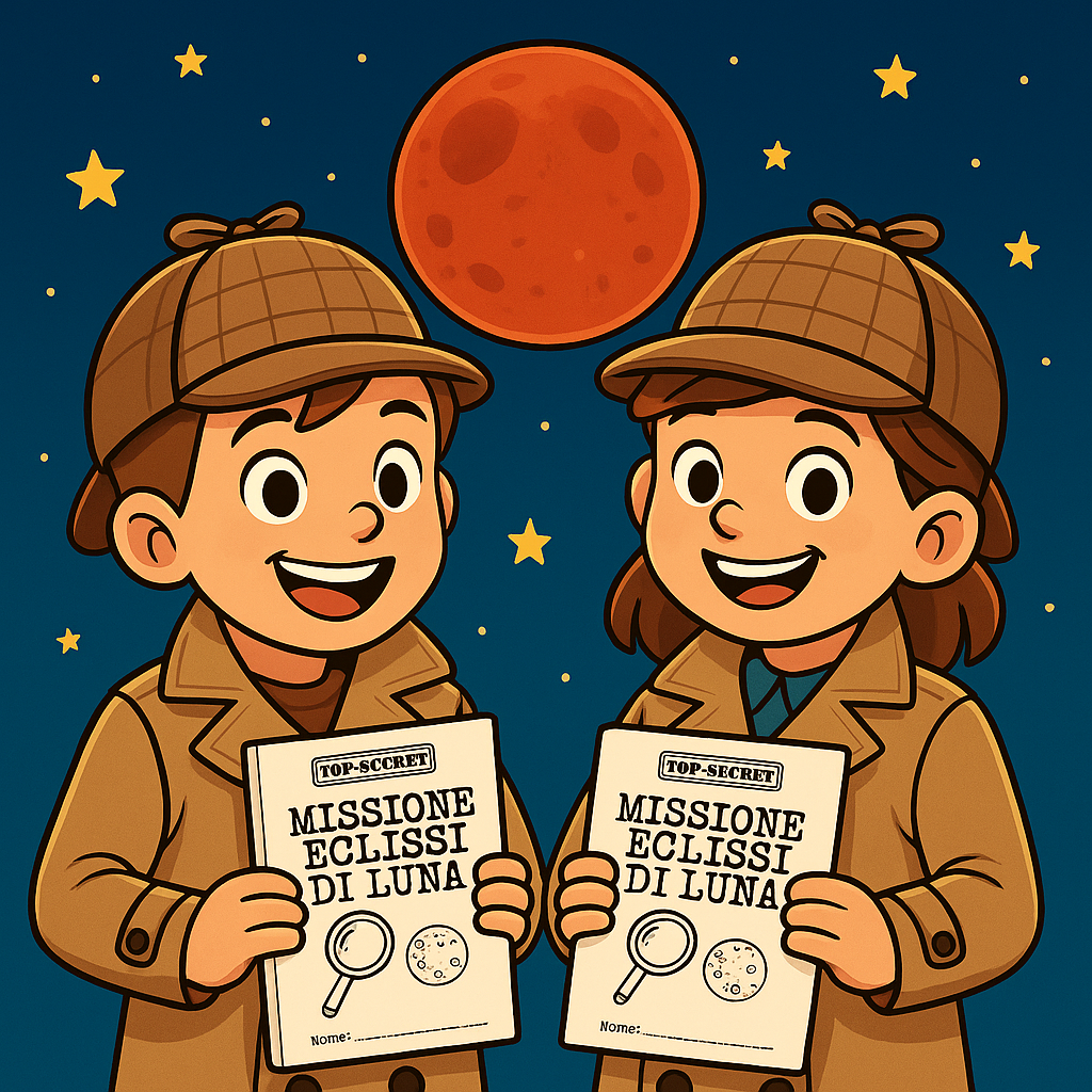 Eclissi di Luna spiegata ai bambini
